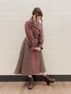 マジェスティックレゴン池袋サンシャインシティ店スタッフさん（レディース・154cm）の秋コーディネート