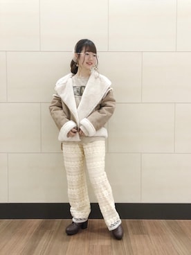 マジェスティックレゴン池袋サンシャインシティ店スタッフさん（レディース・147cm）の秋コーディネート