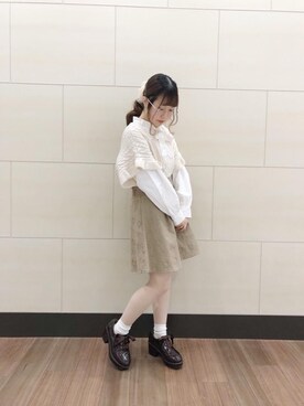 「マルチWAY」｜マジェスティックレゴン池袋サンシャインシティ店スタッフさん（レディース・147cm）の秋コーディネート