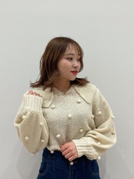 マジェスティックレゴン池袋サンシャインシティ店スタッフさん（レディース・152cm）の冬コーディネート