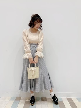 マジェスティックレゴン池袋サンシャインシティ店スタッフさん（レディース・153cm）の冬コーディネート