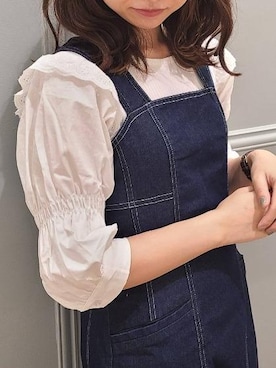 「もちまる」｜マジェスティックレゴン池袋サンシャインシティ店スタッフさん（レディース・50cm）の春コーディネート