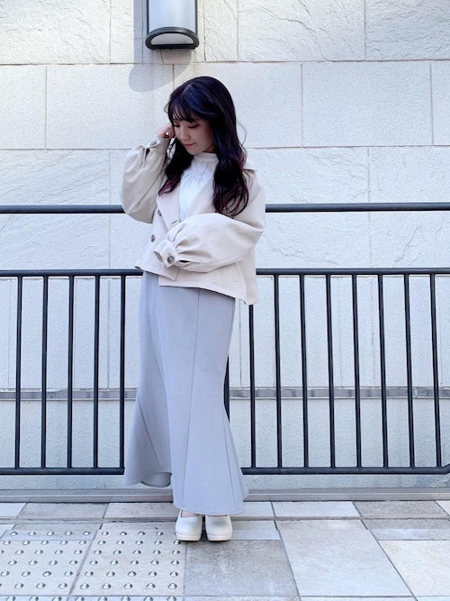 Majestic Legon マジェスティックレゴン池袋サンシャインシティ店スタッフさんのトレンチコートを使ったコーディネート Zozotown