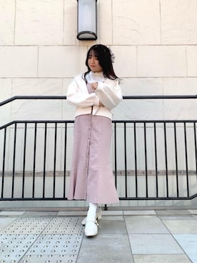 マジェスティックレゴン池袋サンシャインシティ店スタッフさん（レディース・149cm）の冬コーディネート