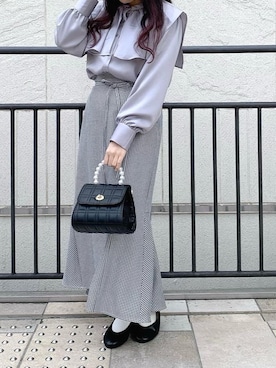 マジェスティックレゴン池袋サンシャインシティ店スタッフさん(レディース・149cm)の冬コーディネート