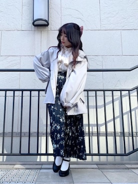 マジェスティックレゴン池袋サンシャインシティ店スタッフさん(レディース・149cm)の冬コーディネート