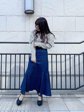 マジェスティックレゴン池袋サンシャインシティ店スタッフさん（レディース・149cm）の冬コーディネート