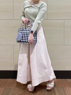 マジェスティックレゴン池袋サンシャインシティ店スタッフさん（レディース・153cm）の春コーディネート