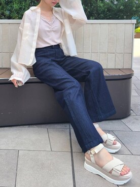 マジェスティックレゴン池袋サンシャインシティ店スタッフさん（レディース・155cm）の春コーディネート