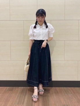 マジェスティックレゴン池袋サンシャインシティ店スタッフさん(レディース・160cm)の春コーディネート