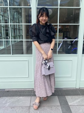 マジェスティックレゴン池袋サンシャインシティ店スタッフさん（レディース・160cm）の夏コーディネート