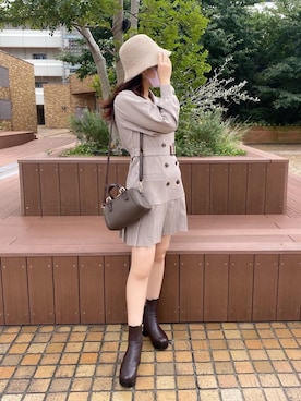 マジェスティックレゴン池袋サンシャインシティ店スタッフさん(レディース・160cm)の秋コーディネート