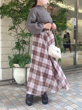 マジェスティックレゴン池袋サンシャインシティ店スタッフさん(レディース・155cm)の秋コーディネート