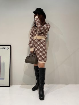 マジェスティックレゴン池袋サンシャインシティ店スタッフさん(レディース・150cm)の秋コーディネート