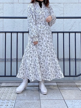 マジェスティックレゴン池袋サンシャインシティ店スタッフさん（レディース・150cm）の秋コーディネート