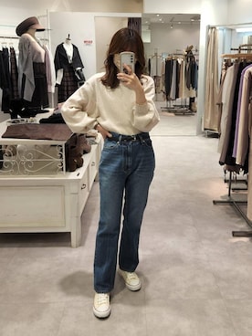 マジェスティックレゴン池袋サンシャインシティ店スタッフさん（レディース・155cm）の秋コーディネート