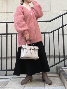 マジェスティックレゴン池袋サンシャインシティ店スタッフさん(レディース・155cm)の冬コーディネート