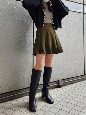 マジェスティックレゴン池袋サンシャインシティ店スタッフさん（レディース・155cm）の冬コーディネート