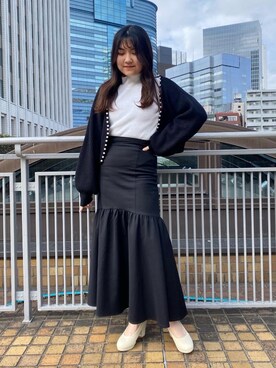 マジェスティックレゴン池袋サンシャインシティ店スタッフさん(レディース・160cm)の冬コーディネート