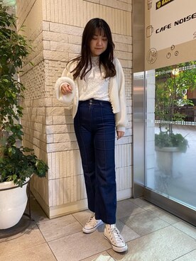 マジェスティックレゴン池袋サンシャインシティ店スタッフさん(レディース・160cm)の冬コーディネート