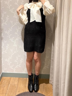 マジェスティックレゴン池袋サンシャインシティ店スタッフさん(レディース・163cm)の冬コーディネート