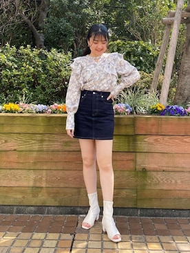 マジェスティックレゴン池袋サンシャインシティ店スタッフさん（レディース・160cm）の春コーディネート