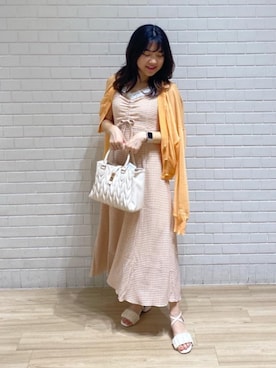 マジェスティックレゴン池袋サンシャインシティ店スタッフさん(レディース・160cm)の夏コーディネート