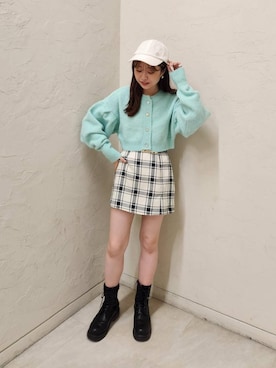 「イエべ秋」｜「アイテム（ブーツ）」を使った、マジェスティックレゴン池袋サンシャインシティ店スタッフさん（レディース・155cm）の秋コーディネート