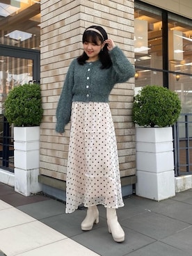 マジェスティックレゴン池袋サンシャインシティ店スタッフさん(レディース・160cm)の秋コーディネート