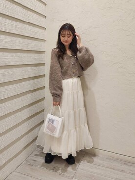 「イエべ秋」｜「アイテム（ブーツ）」を使った、マジェスティックレゴン池袋サンシャインシティ店スタッフさん（レディース・155cm）の秋コーディネート