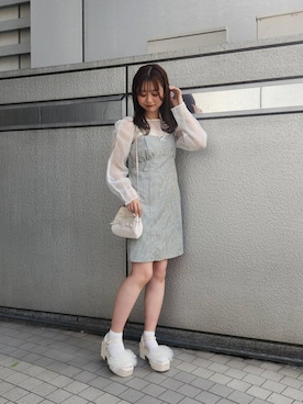 マジェスティックレゴン池袋サンシャインシティ店スタッフさん(レディース・155cm)の春コーディネート