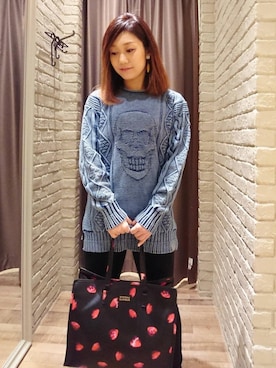 Mikeさん(レディース・154cm)の冬コーディネート