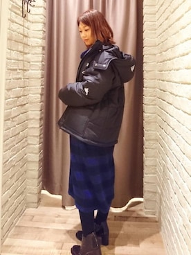 Mikeさん(レディース・154cm)の冬コーディネート