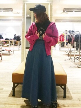 Mikeさん（レディース・154cm）の春コーディネート