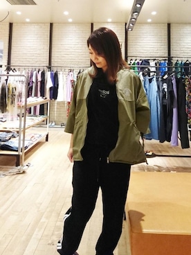 Mikeさん（レディース・154cm）の夏コーディネート