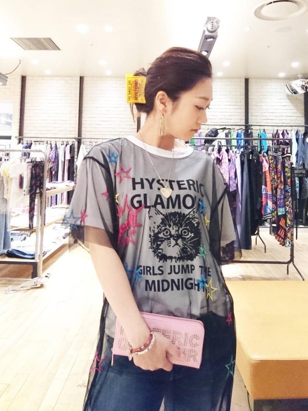 ☆GIRLS JUMP THE MIDNIGHT pt ビッグTシャツ☆