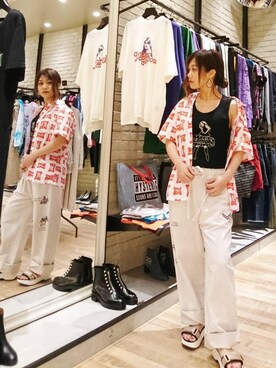 Mikeさん（レディース・154cm）の夏コーディネート