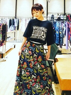 HYSTERIC GLAMOUR（ヒステリックグラマー）の「HYS ZAP ZAP総柄 ...