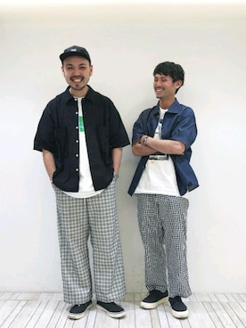 木山正己さん（メンズ・176cm）の春コーディネート