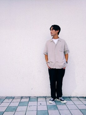 木山正己さん（メンズ・176cm）の夏コーディネート