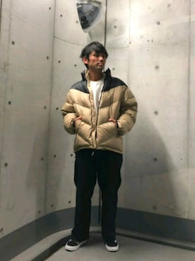 木山正己さん(メンズ・176cm)の冬コーディネート