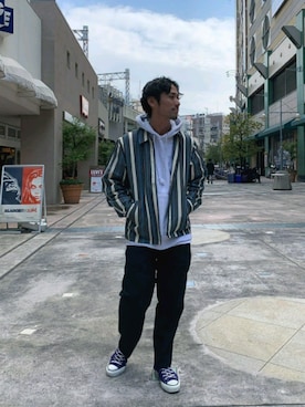 木山正己さん（メンズ・176cm）の春コーディネート