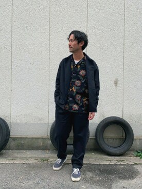 木山正己さん（メンズ・176cm）の春コーディネート