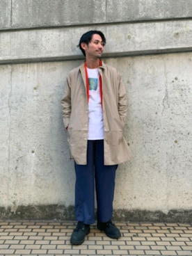 木山正己さん(メンズ・176cm)の春コーディネート