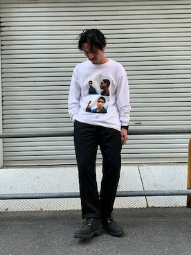 木山正己さん（メンズ・176cm）の春コーディネート