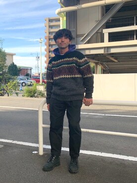 木山正己さん(メンズ・176cm)の秋コーディネート
