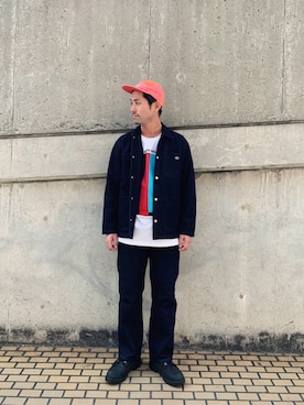 木山正己さん(メンズ・176cm)の冬コーディネート