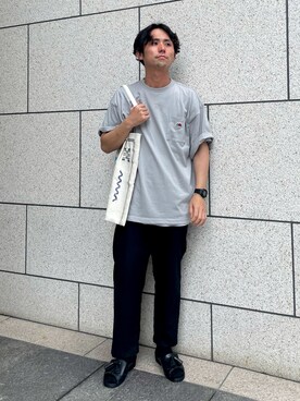 木山正己さん（メンズ・176cm）の春コーディネート