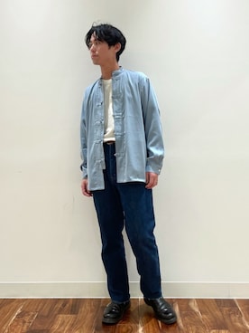 木山正己さん（メンズ・176cm）の春コーディネート