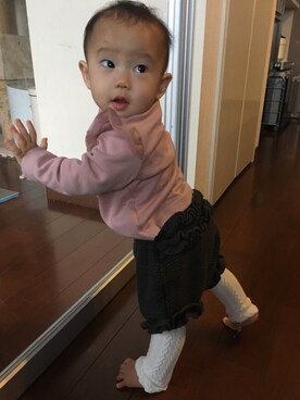 かいまさん(キッズ・70cm)の秋コーディネート